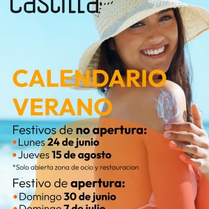 Calendario de verano