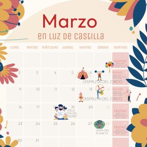 Calendario de Marzo 2026