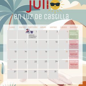 Calendario Julio 2026
