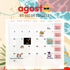 Calendario Agosto 2026